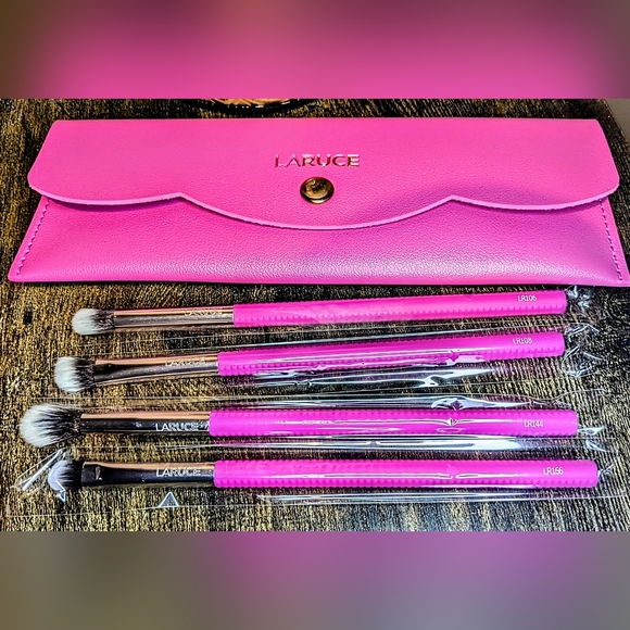 LARUCE BEAUTY Kayla 4-Piece Eye Makeup Brush Set - Picture 8 of 13